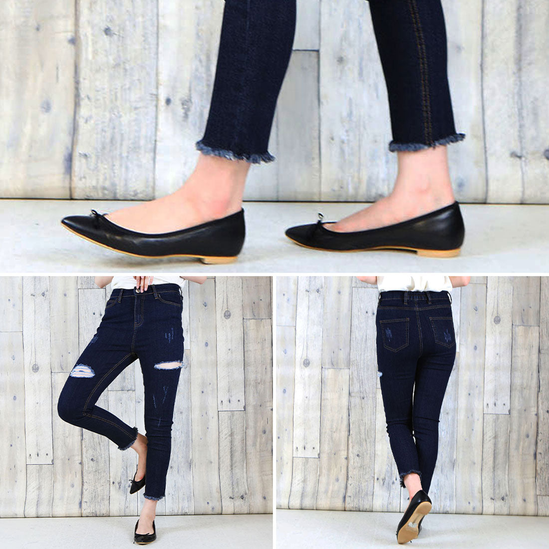 アットワン atONE ストレッチダメージスキニー