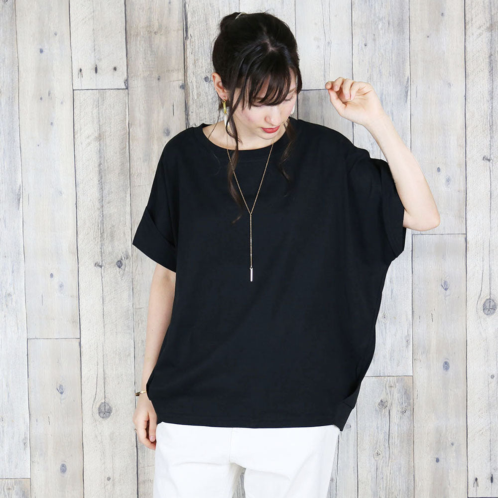 アットワン atONE 立体ドルマンスリーブTシャツ （ブラック） ブラック
