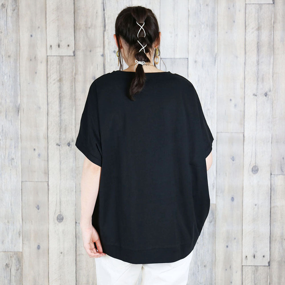 アットワン atONE 立体ドルマンスリーブTシャツ （ブラック） ブラック