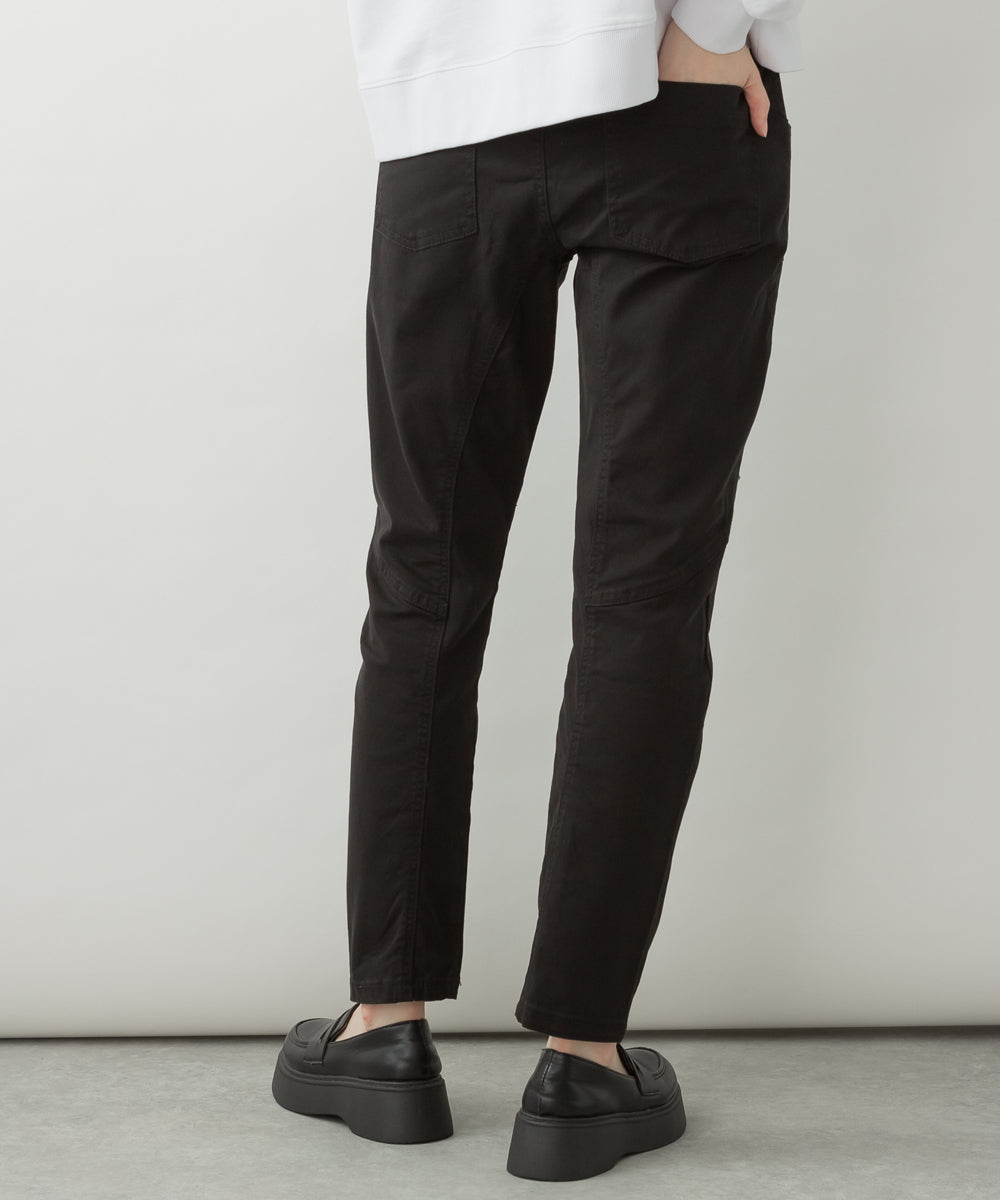 アットワン atONE ウエストリブツイルサルエルパンツ