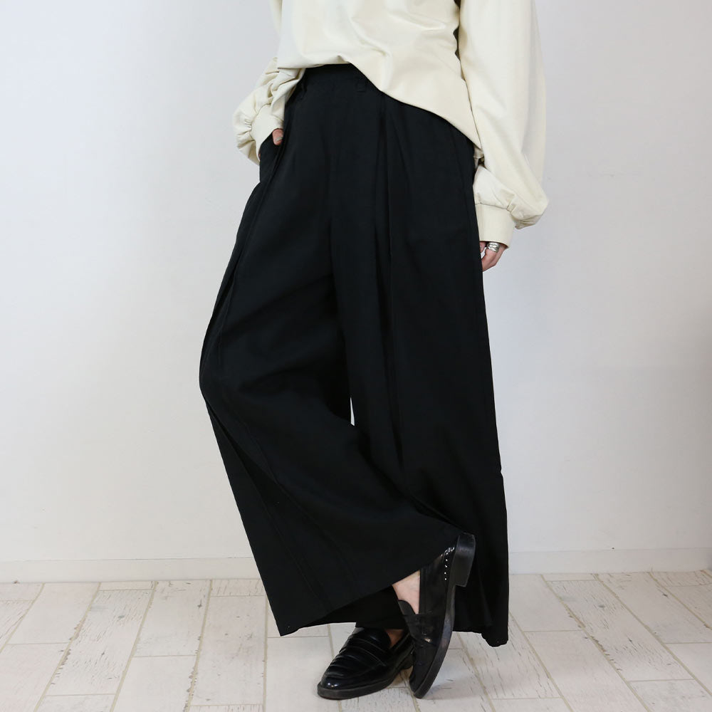 アットワン atONE 前タックワイドパンツ