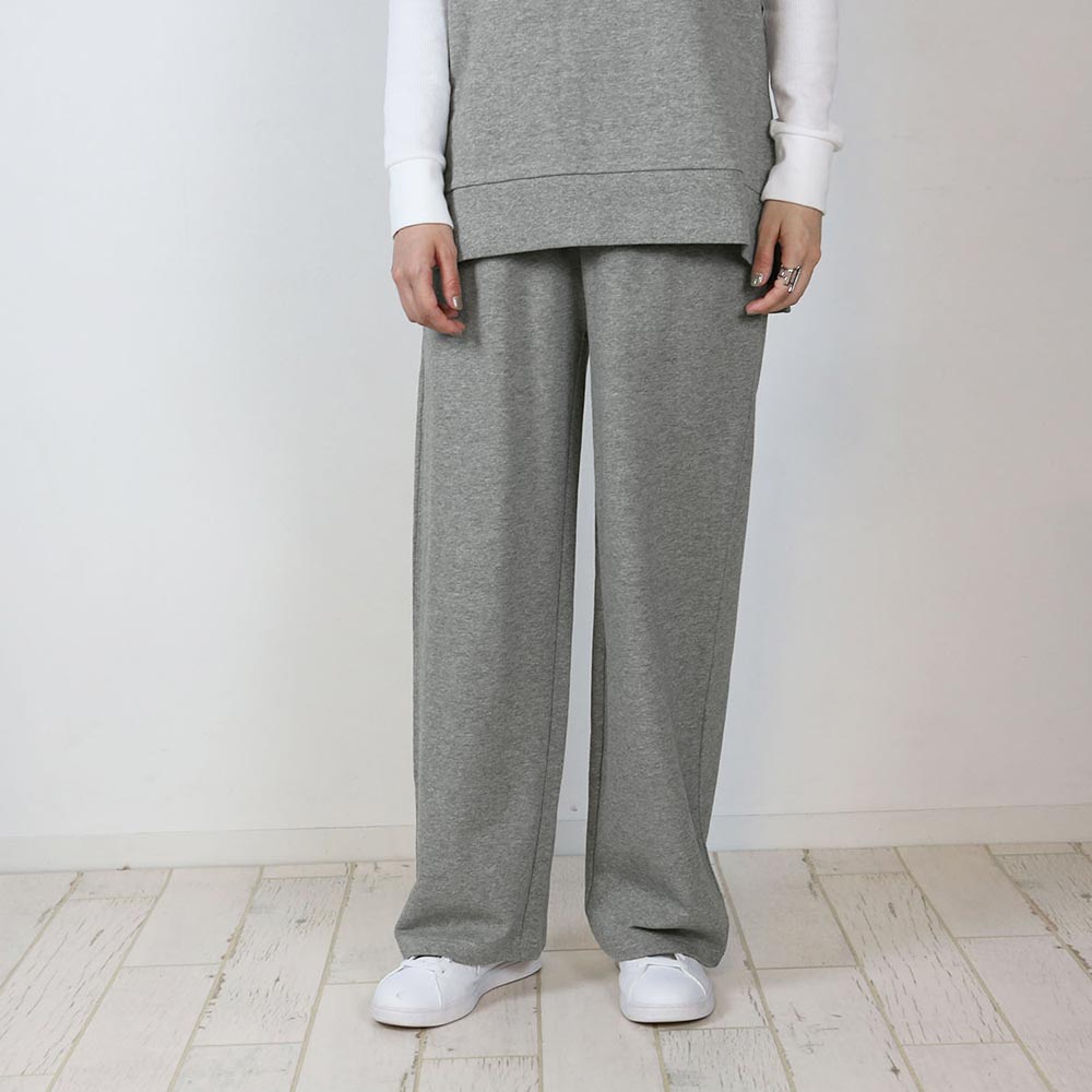 アットワン atONE 裏毛ワイドパンツ