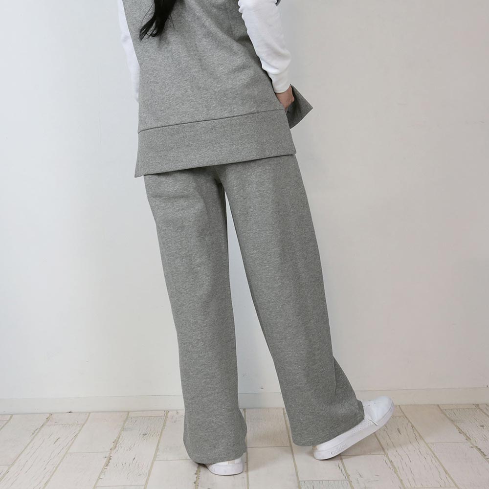 アットワン atONE 裏毛ワイドパンツ