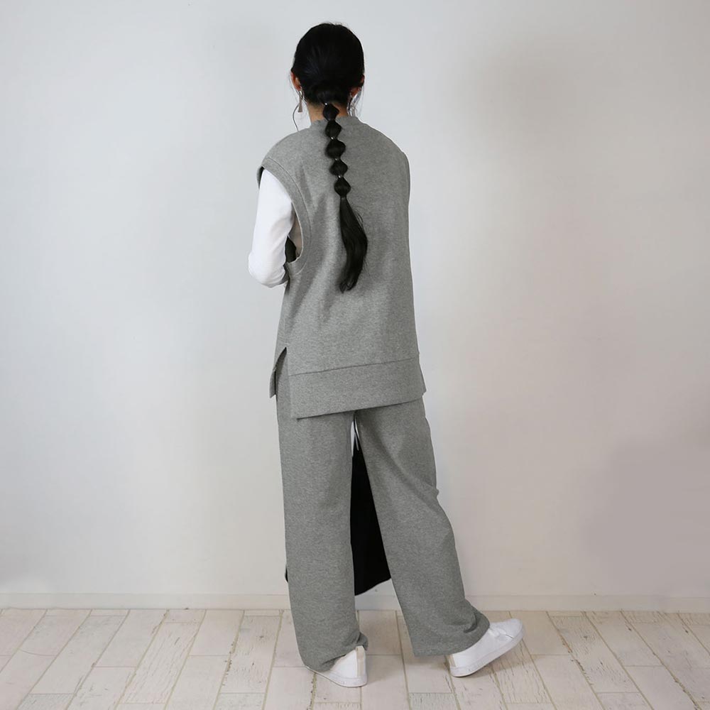 アットワン atONE 裏毛ワイドパンツ