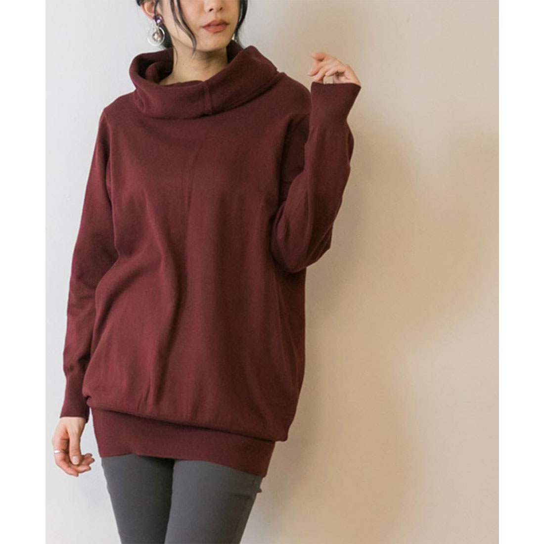 アットワン atONE オフタートルプルオーバー