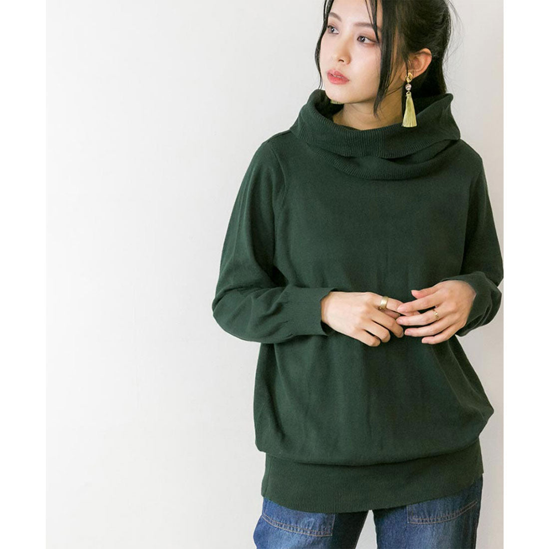 アットワン atONE オフタートルプルオーバー