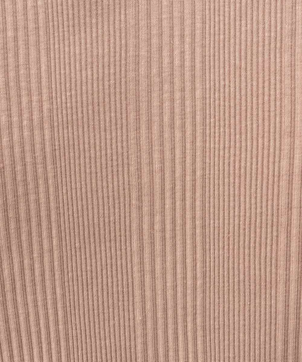 アットワン atONE【前後2WAY】ランダムリブボートネック&Vネックカットソー （BLACK） ブラック