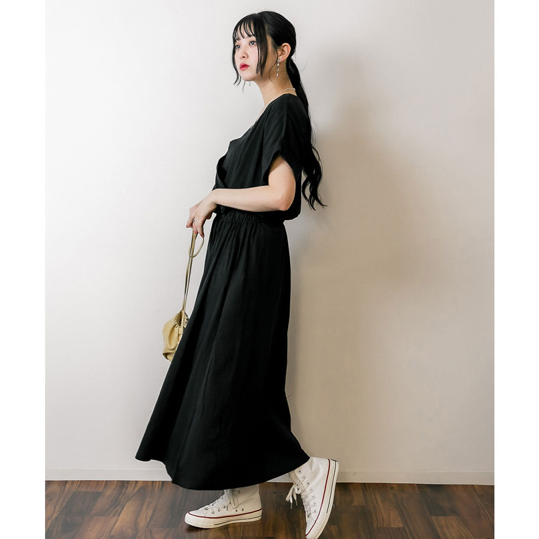 アットワン atONE 【選べる2タイプ】2WAYカシュクールワンピース
