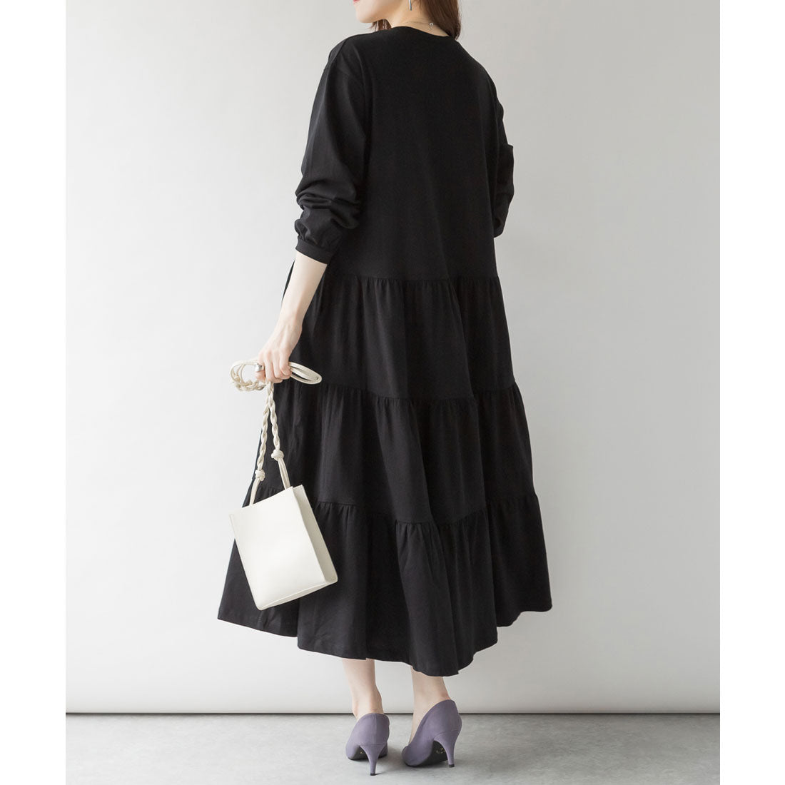 アットワン atONE ロングティアードカットワンピース