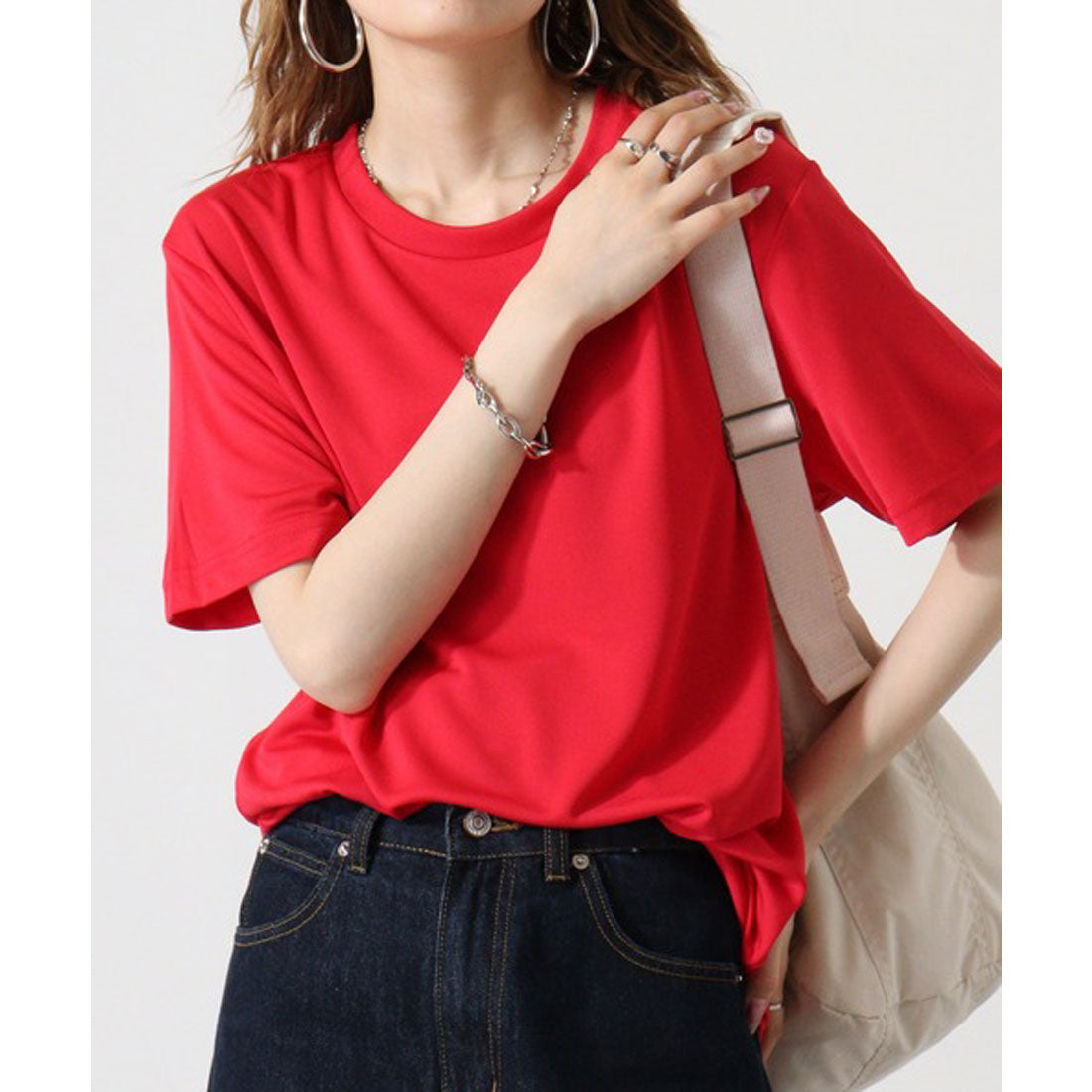 アットワン atONE 4.3オンスドライTシャツ,RED