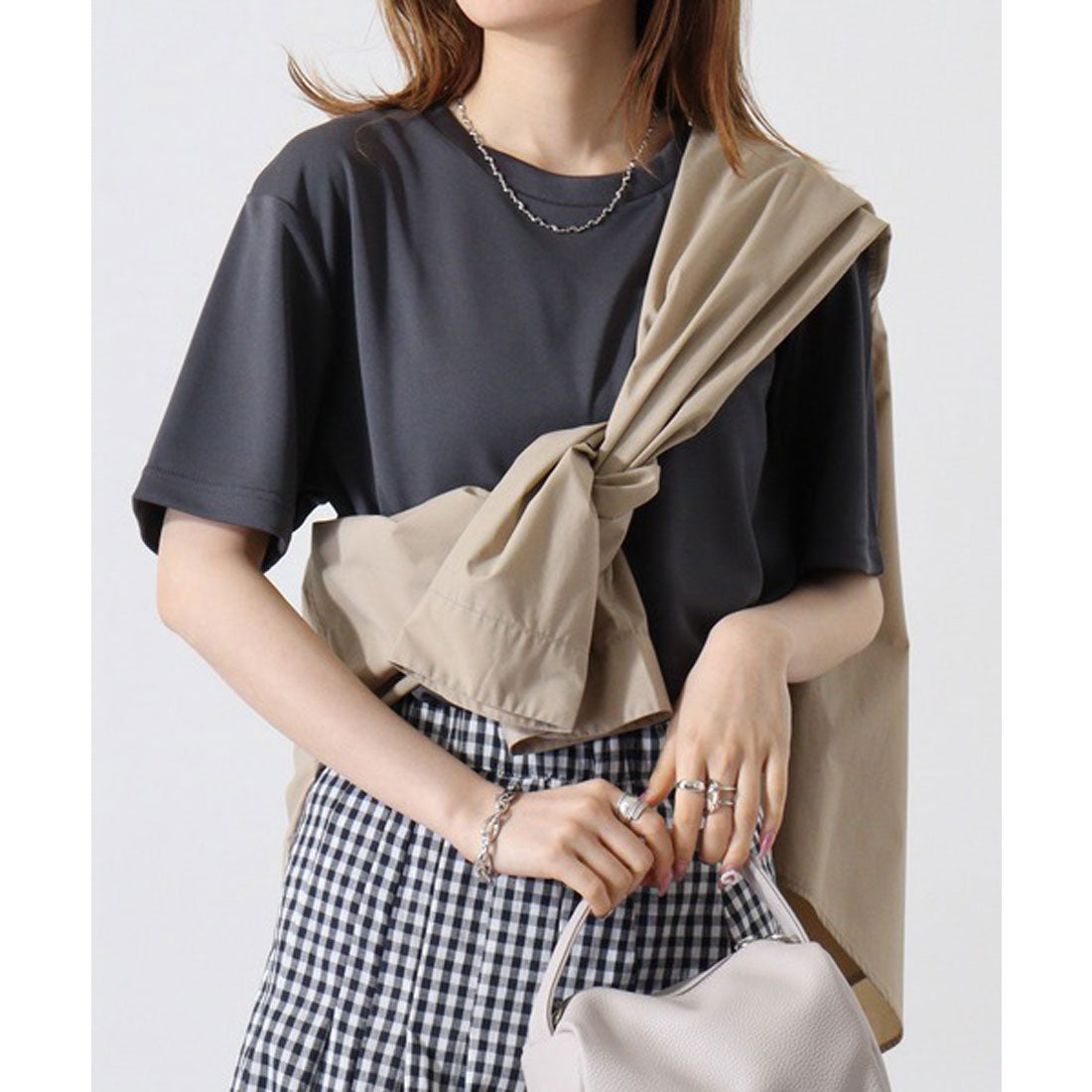 アットワン atONE 4.3オンスドライTシャツ,C-GRAY