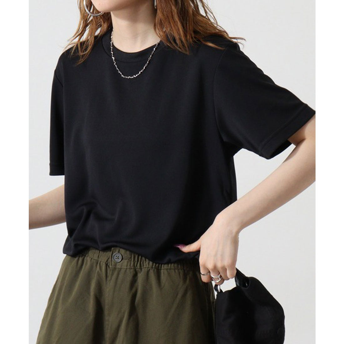 アットワン atONE 4.3オンスドライTシャツ,BLACK