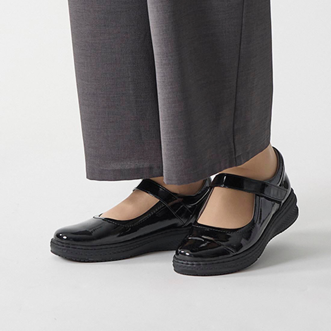 Atelier Atelier 【3E】【Rain Compatible】 Molded Sole Strap Shoes