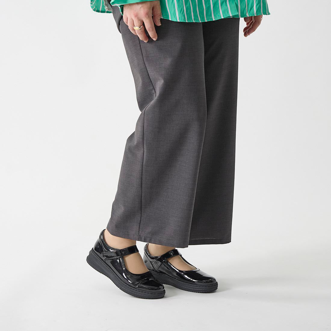 Atelier Atelier 【3E】【Rain Compatible】 Molded Sole Strap Shoes