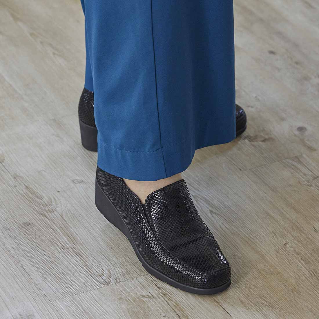 アトリエ Atelier 【3E】サイドゴアスリッポンシューズ