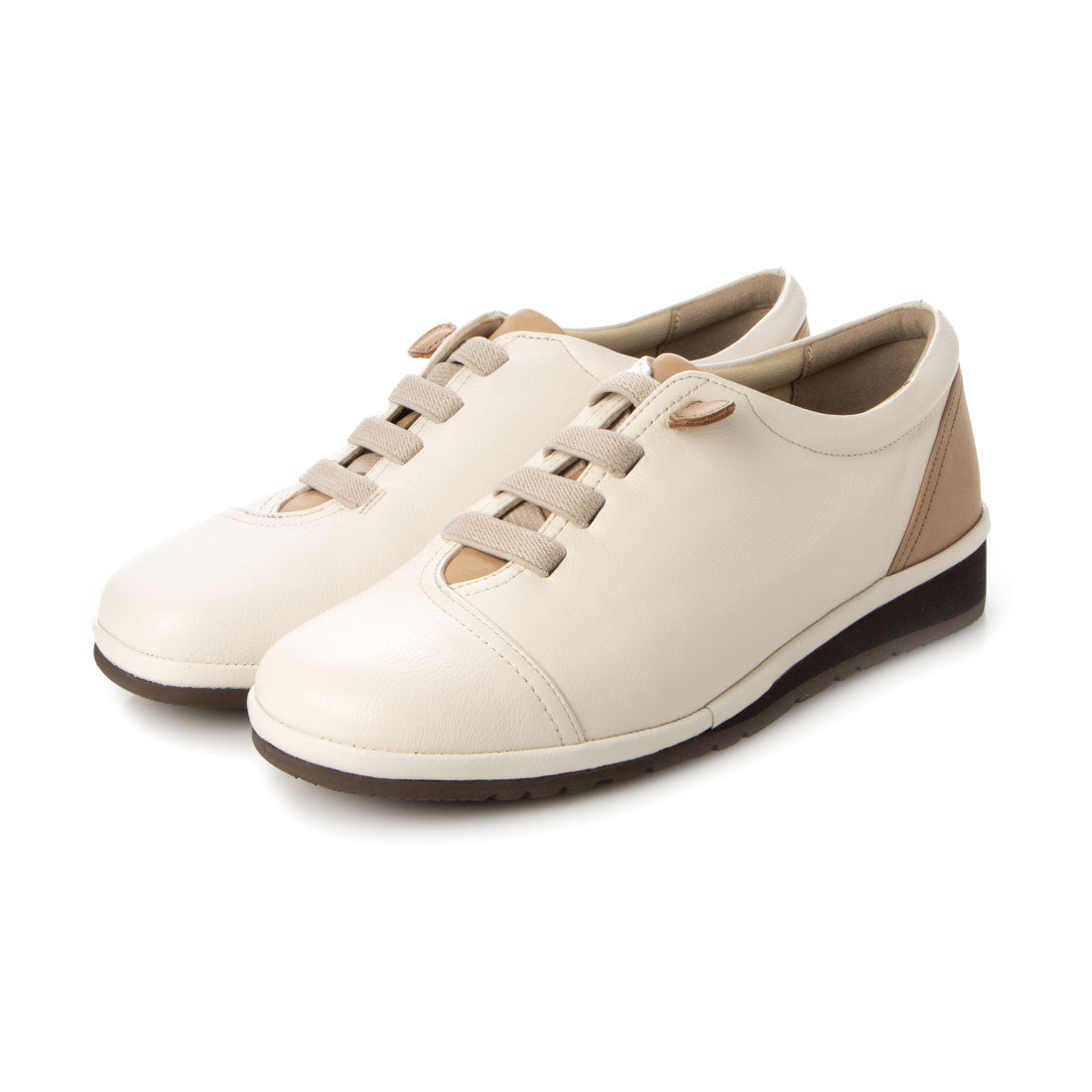 Atelier [3E] Lace-up wedge sole sneakers