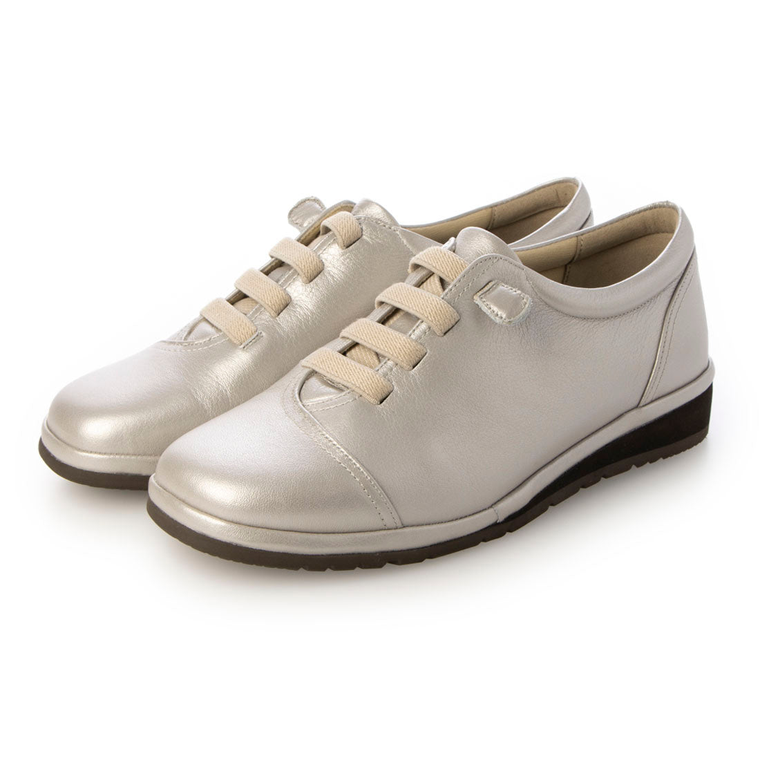 Atelier [3E] Lace-up wedge sole sneakers