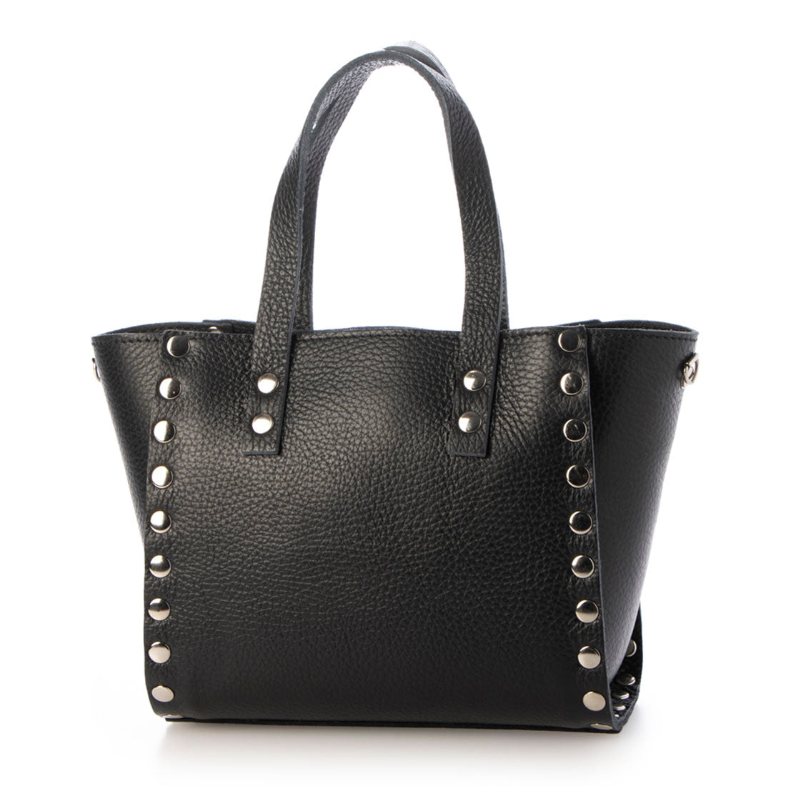 [MADE IN ITALY] AULENTTI Studded 2-way Shoulder Bag