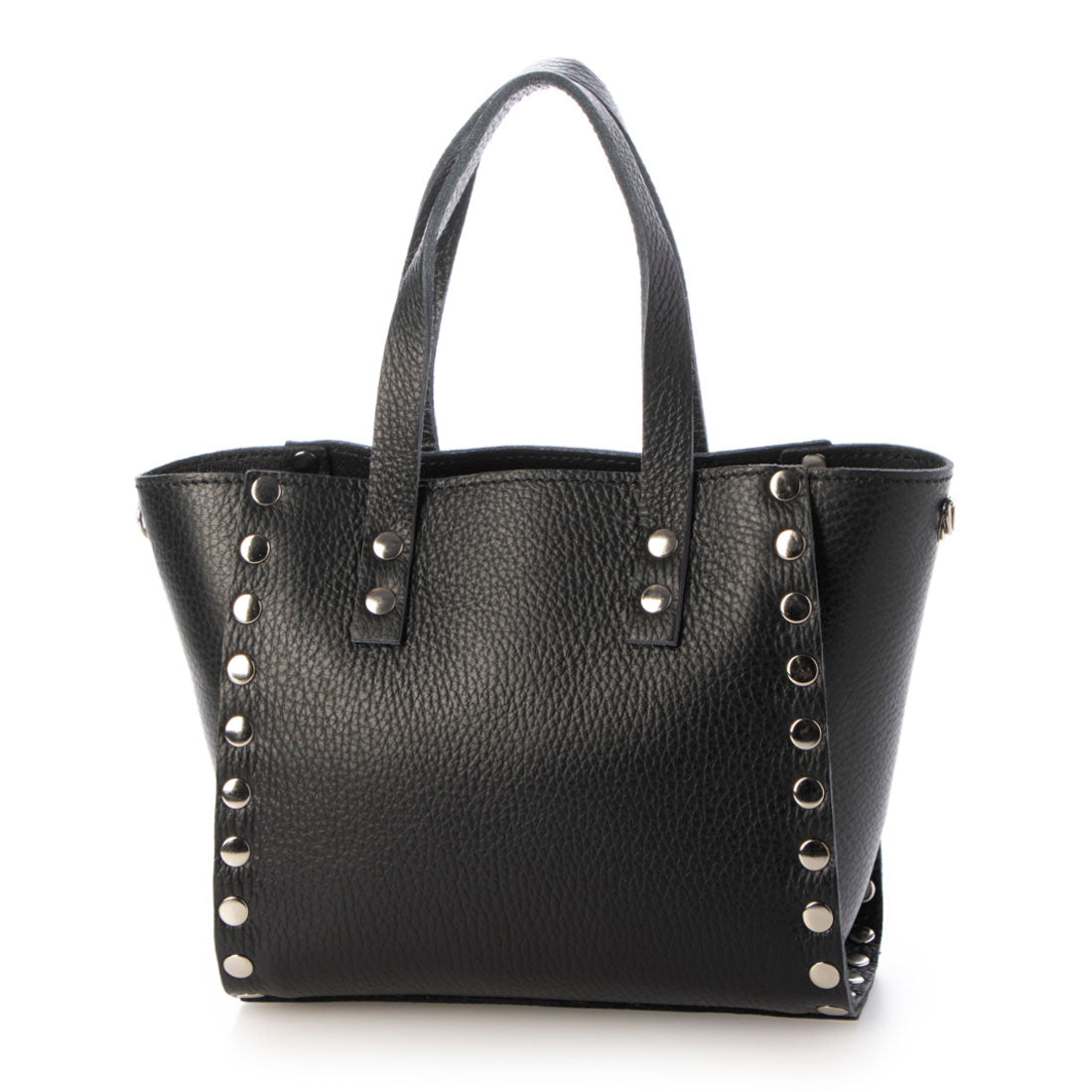 [MADE IN ITALY] AULENTTI Studded 2-way Shoulder Bag