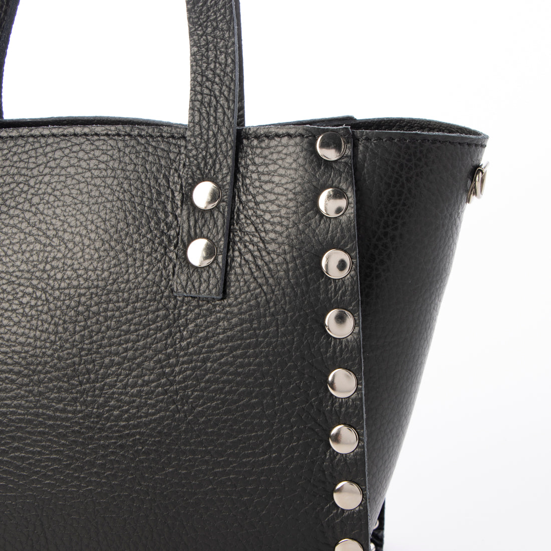 [MADE IN ITALY] AULENTTI Studded 2-way Shoulder Bag