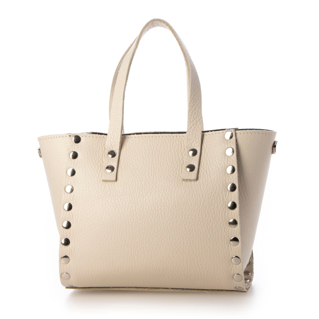 [MADE IN ITALY] AULENTTI Studded 2-way Shoulder Bag
