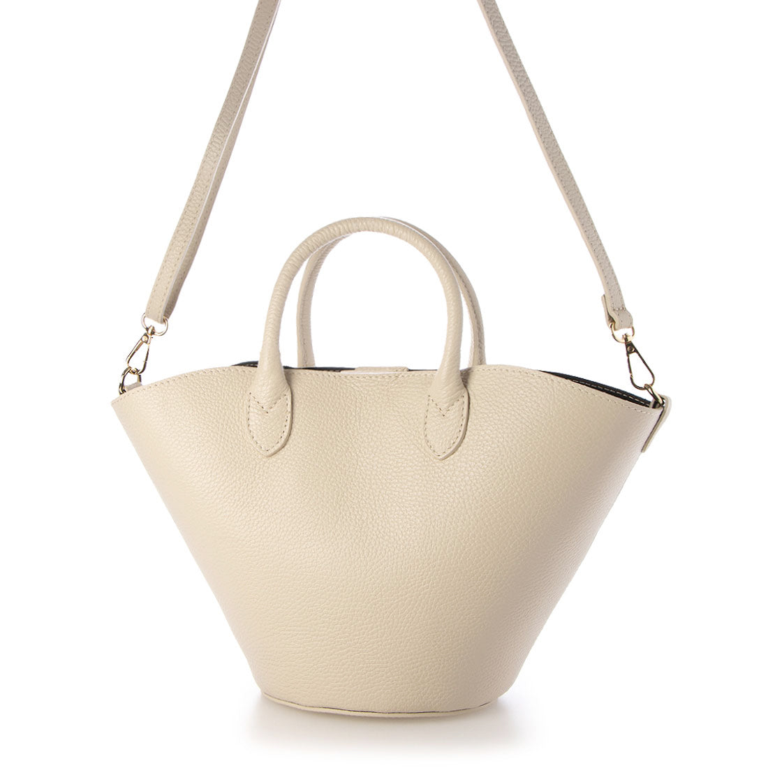 [MADE IN ITALY] AULENTTI Leather BUCKET BAG