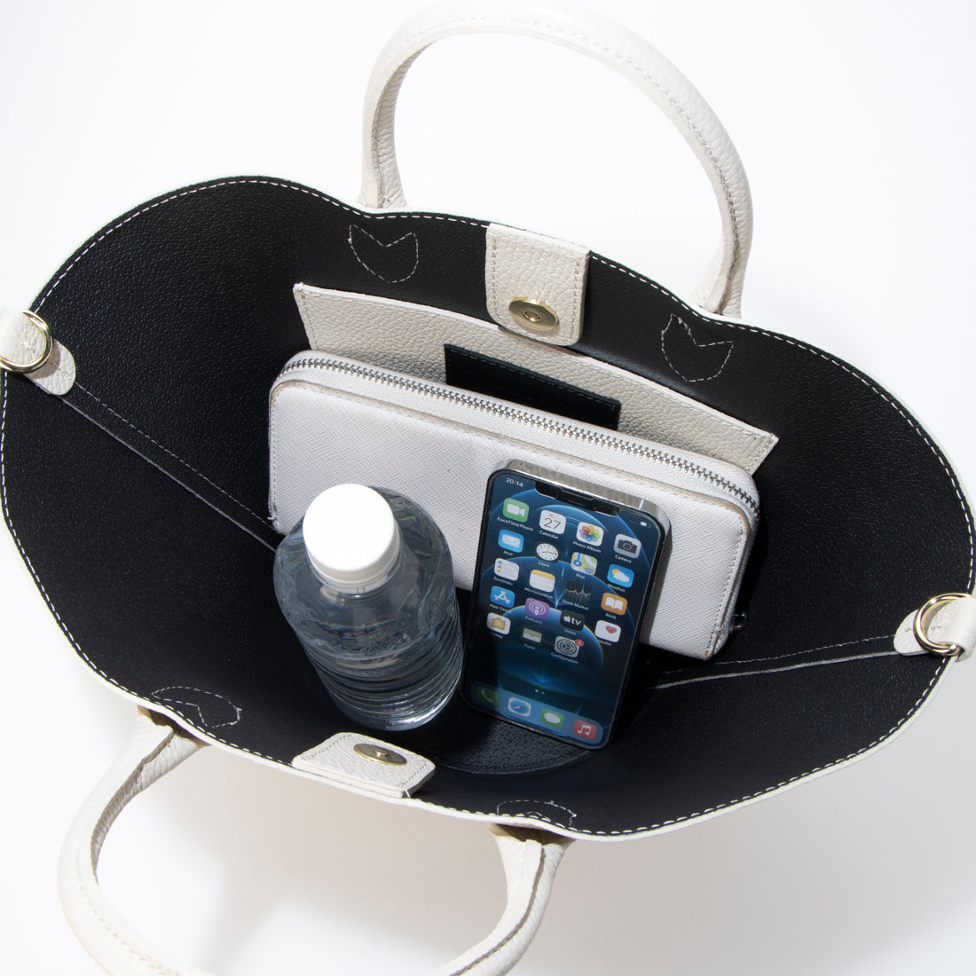 [MADE IN ITALY] AULENTTI Leather BUCKET BAG