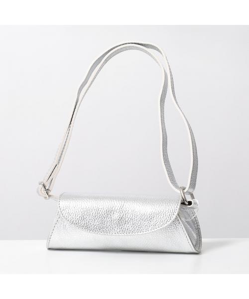 オウレンティ AULENTTI AULENTTI ショルダーバッグ SS23-Y02-MINI クロスボディ （SILVER/シルバー） SILVER/シルバー