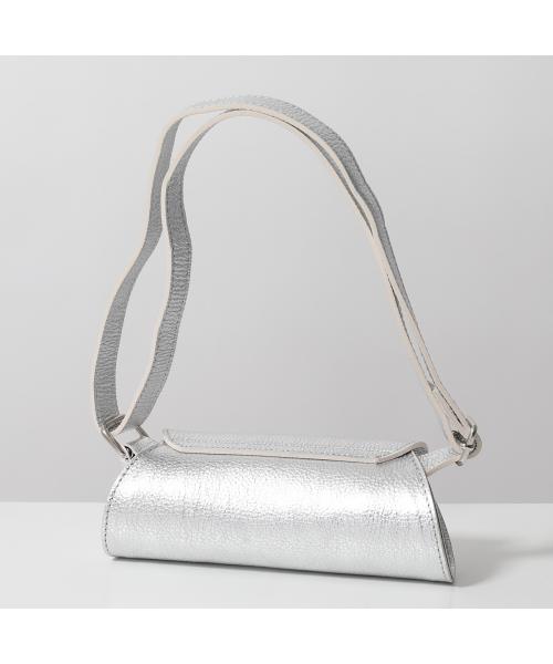 オウレンティ AULENTTI AULENTTI ショルダーバッグ SS23-Y02-MINI クロスボディ （SILVER/シルバー） SILVER/シルバー