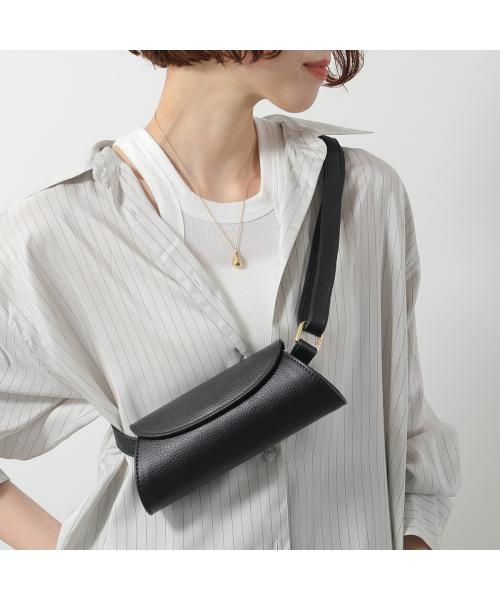オウレンティ AULENTTI AULENTTI ミニバッグ SS23-Y02-MINI ボディバッグ （D28/BLACK/ブラック） D28/BLACK/ブラック