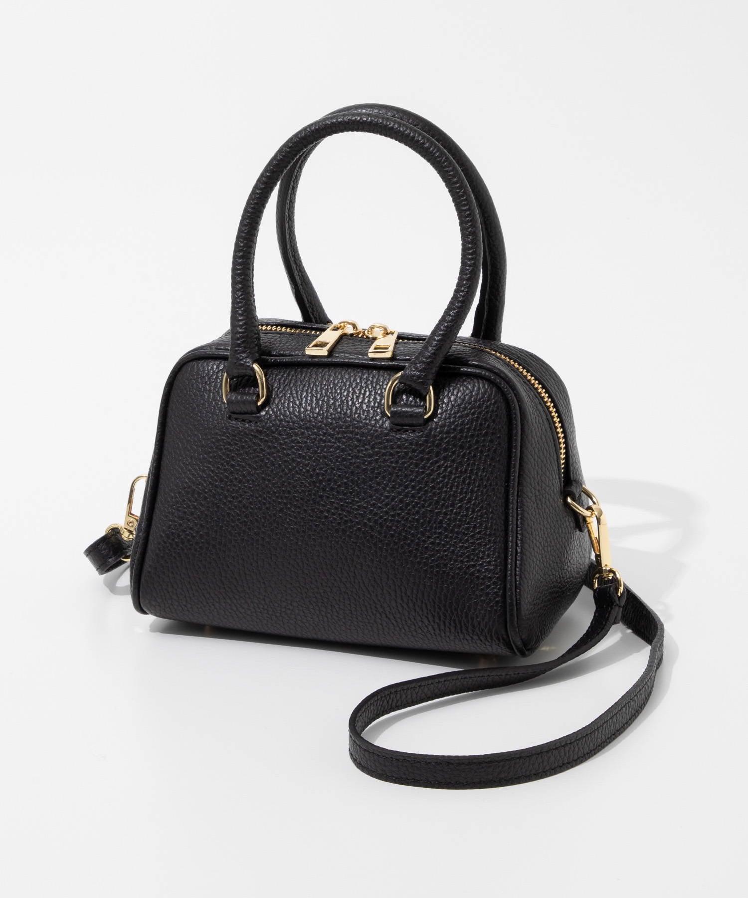 オウレンティ AULENTTI DI-2980-DO ショルダーバッグ レディース バック ハンドバッグ 本革 （ブラック） ブラック