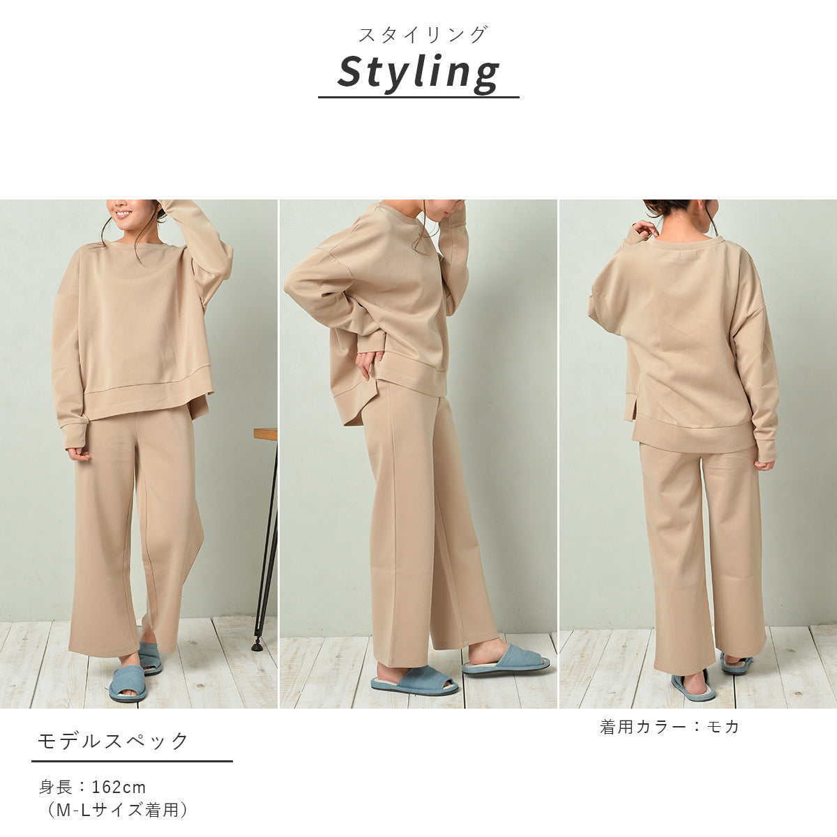 Auni Pajamas for Women Winter Autumn Sweat Box Knit Jersey loungewear Bottoms Wide Pants Waist Tie Pants Home Wear 8338