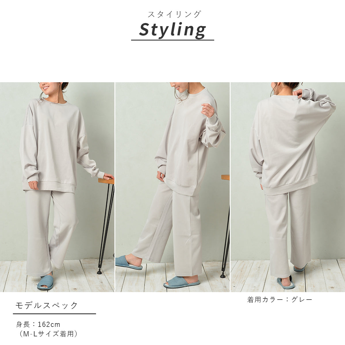 Auni Pajamas for Women Winter Autumn Sweat Box Knit Jersey loungewear Bottoms Wide Pants Waist Tie Pants Home Wear 8338