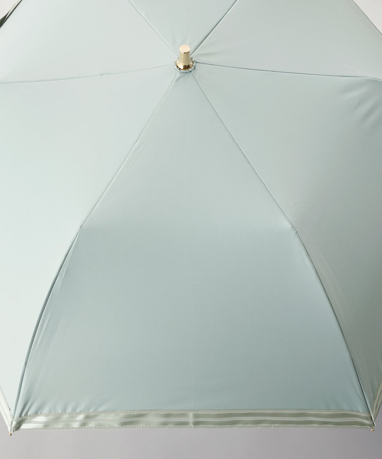 Beaurance Satin Jacquard Tape Pattern All-Weather Top Flat Folding Umbrella