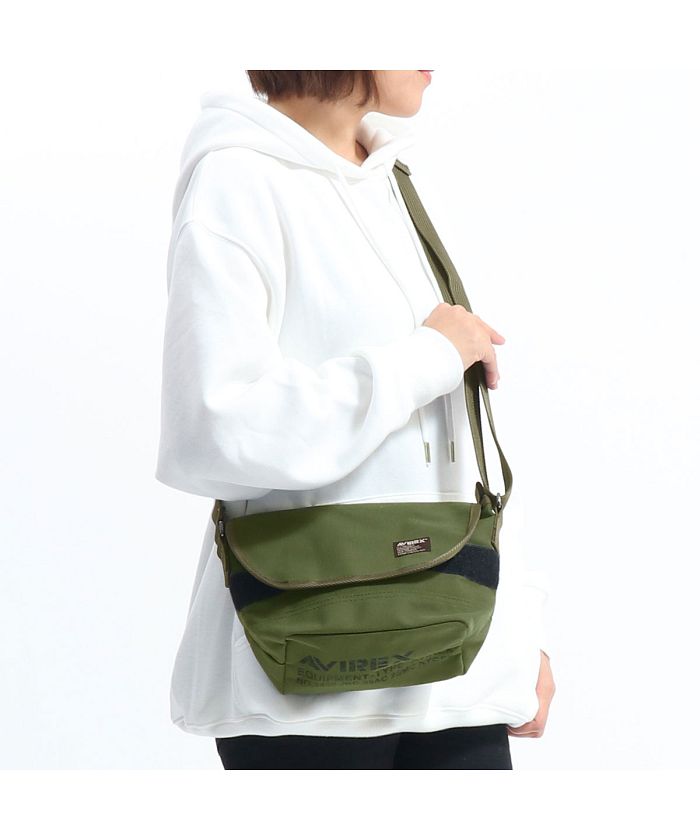 アヴィレックス AVIREX アヴィレックス ショルダーバッグ AVIREX イーグル ミニショルダーバッグ EAGLE MINI SHOULDER BAG AVX3520 （ライトベージュ） ライトベージュ