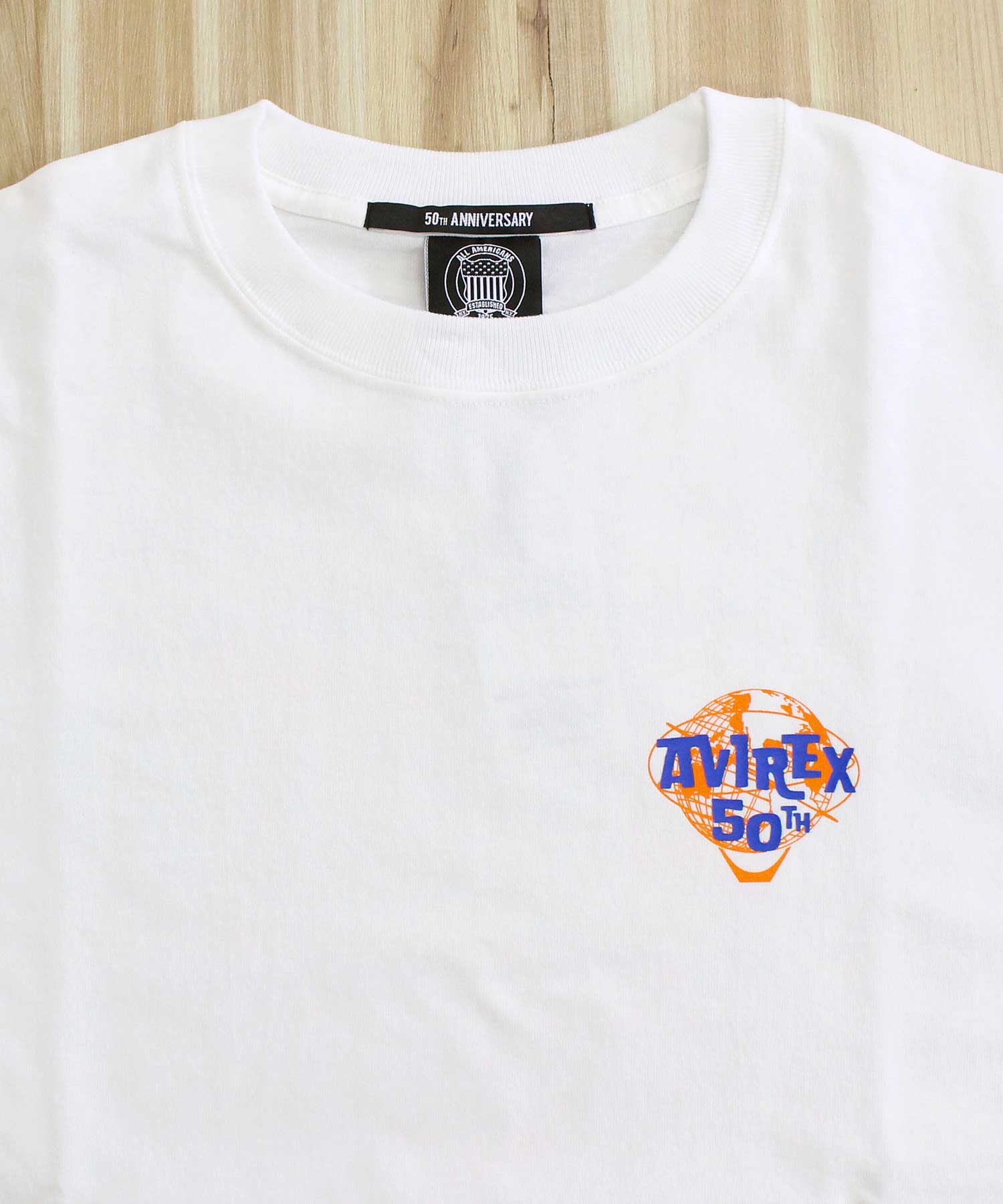 アヴィレックス AVIREX USA S/S TEE 半袖 Tシャツ ロゴ ミリタリー トップス メンズ ブランド おすすめ おしゃれ 春 夏 服 （3-パープル） 3-パープル