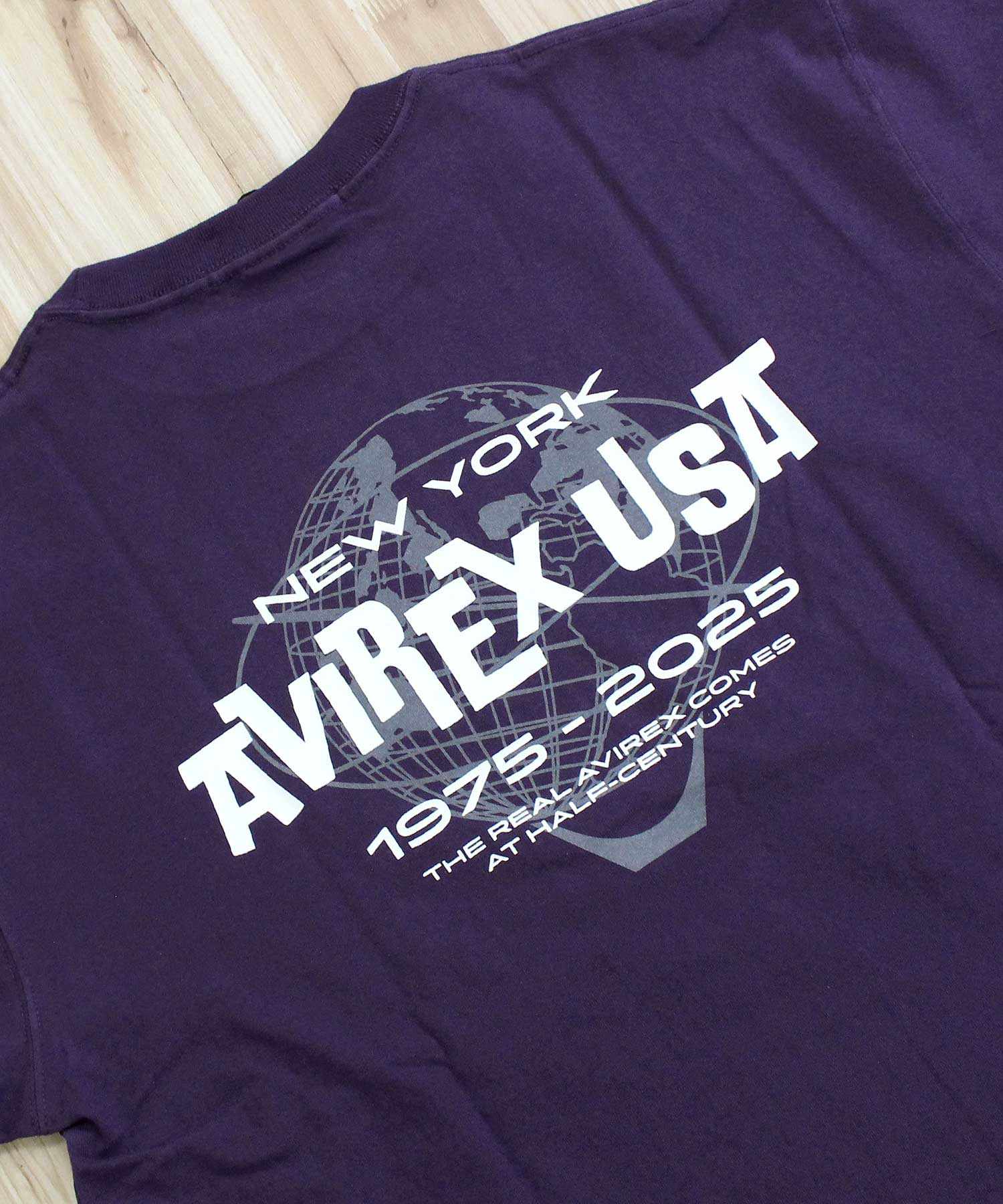 アヴィレックス AVIREX USA S/S TEE 半袖 Tシャツ ロゴ ミリタリー トップス メンズ ブランド おすすめ おしゃれ 春 夏 服 （3-パープル） 3-パープル