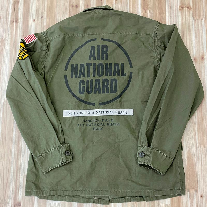 AVIREX AIR NATIONAL GUARD コットンB-3type AVIREX FATIGUE JACKET-A.N.G.JUNGLE Jungle Fatigue Jacket AIR NATIONAL