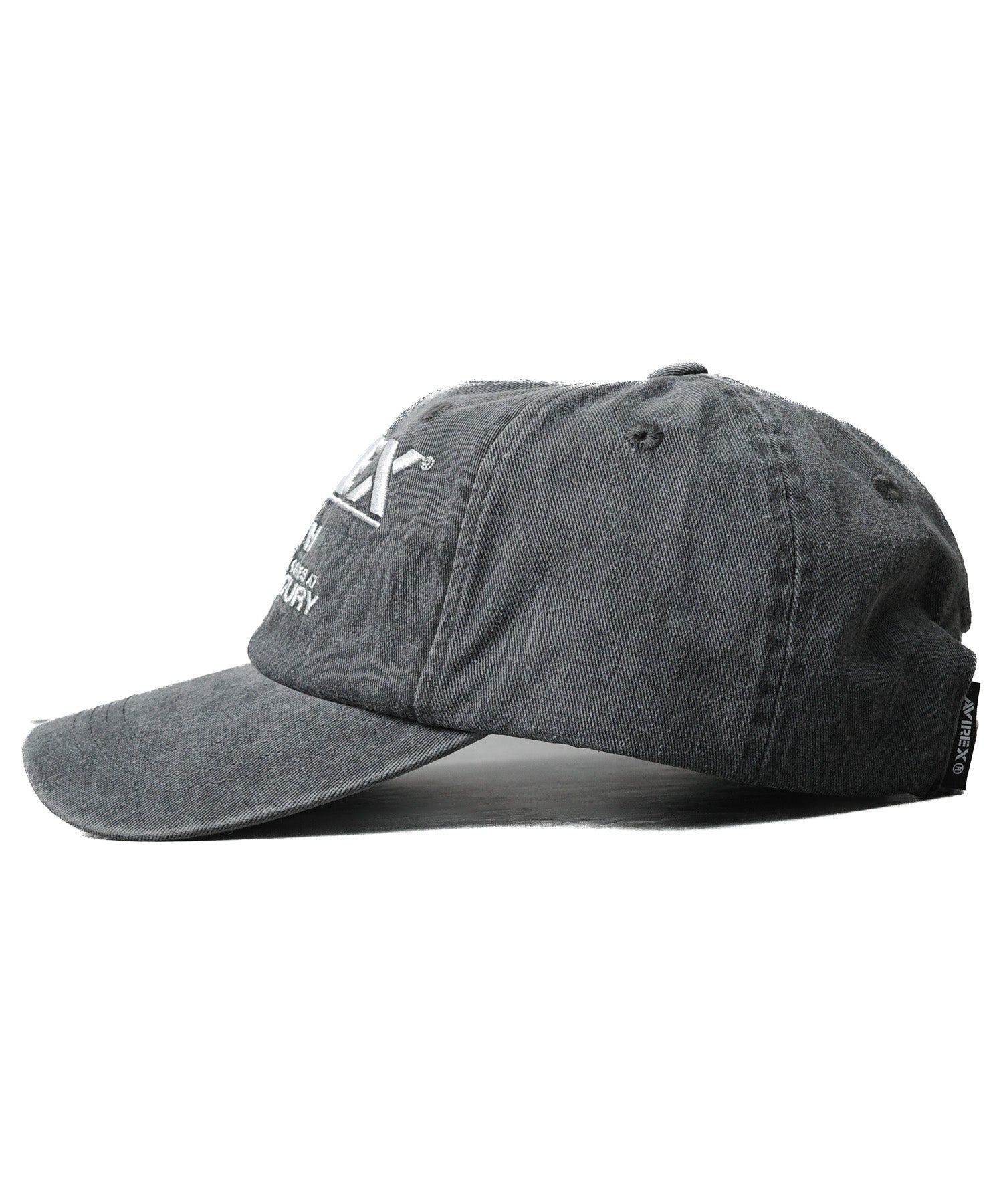 アヴィレックス AVIREX 50th ANNIVERSARY LOGO PIGMENT CAP （ブラック） ブラック