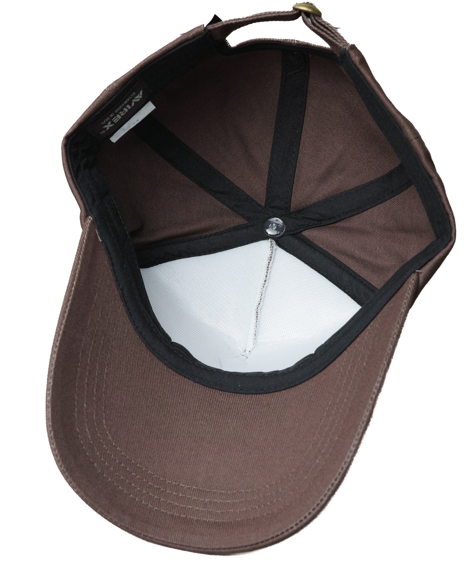 アヴィレックス AVIREX EMBROIDERY & PRINT LOGO CAP （ライトブラウン） ライトブラウン