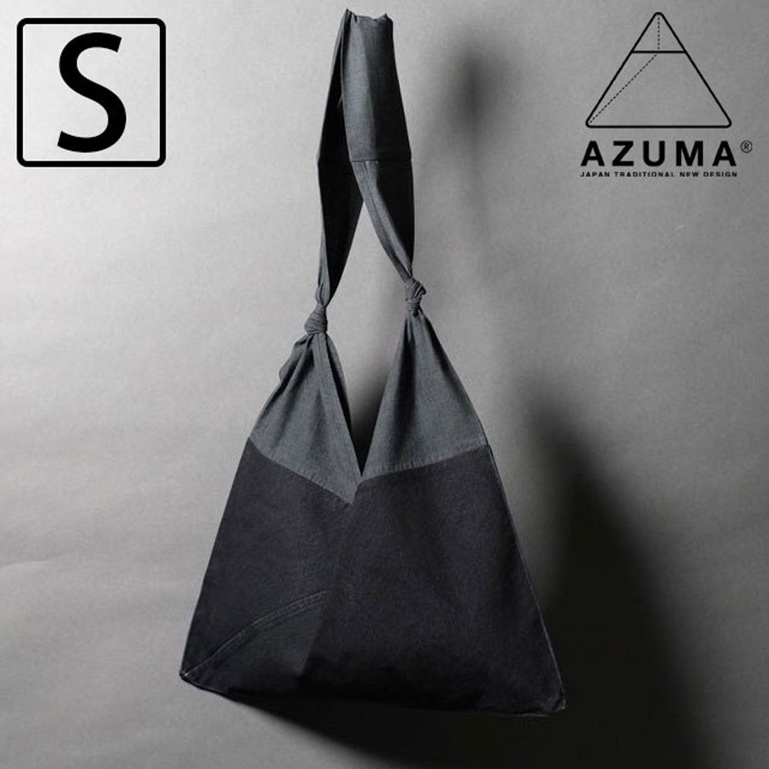 アズマ AZUMA AZUMA BAG ＋ TASUKI AZUMA BAG series KOJIMA S BLACK/BLACK-CHAMBRAY [AZMBG-DENIM03] （BLACK/BLACK-CHAMBRAY） BLACK/BLACK-CHAMBRAY
