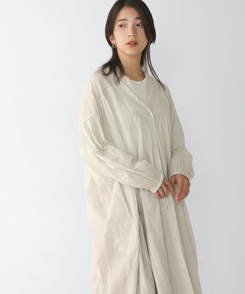 ブージュルード Bou Jeloud インド綿ボイルワンピース