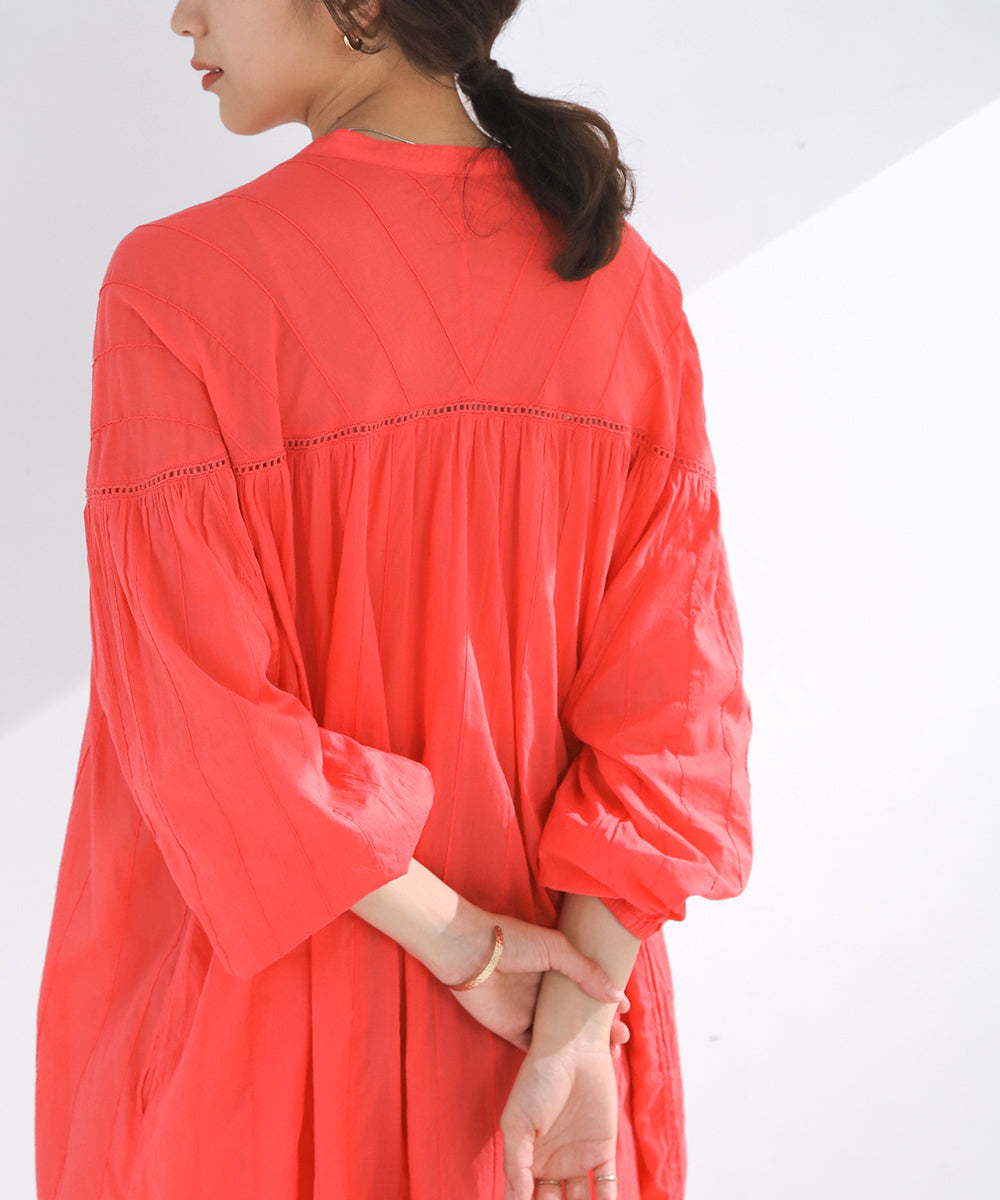 ブージュルード Bou Jeloud インド綿ボイルワンピース