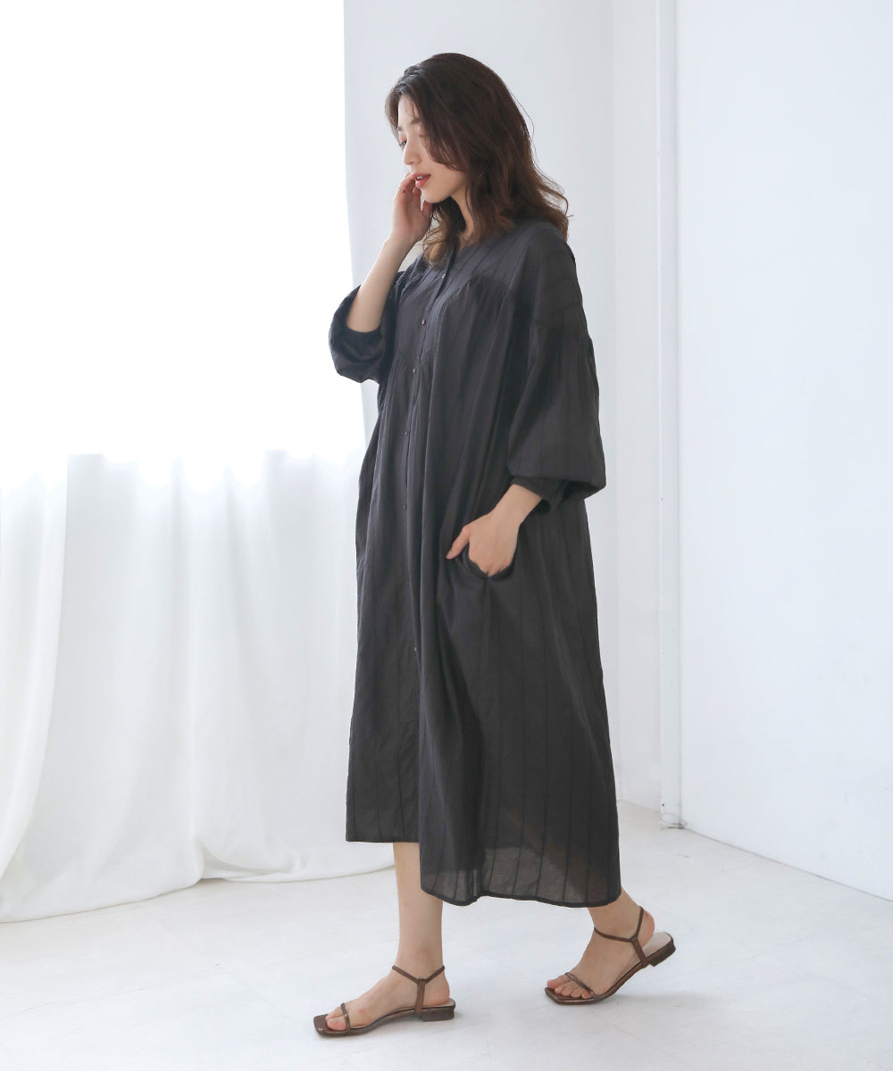 ブージュルード Bou Jeloud インド綿ボイルワンピース