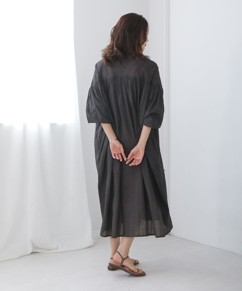 ブージュルード Bou Jeloud インド綿ボイルワンピース