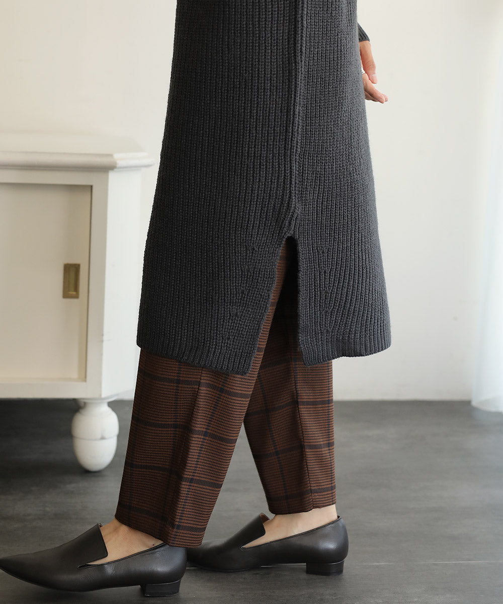 Bou Jeloud Bangladeshi made ribbed high-neck design dress