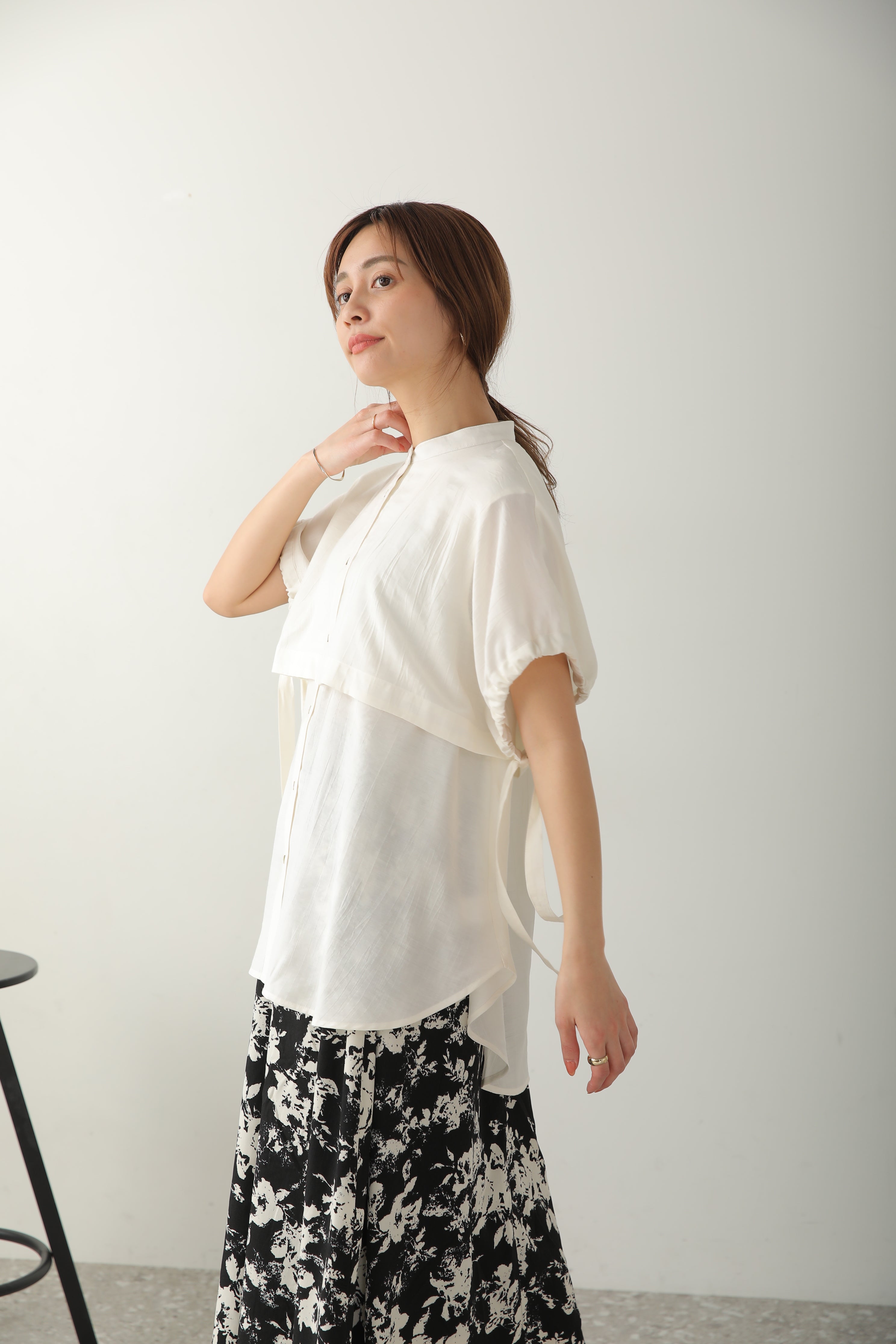 Bou Jeloud Washed Drawstring Tunic