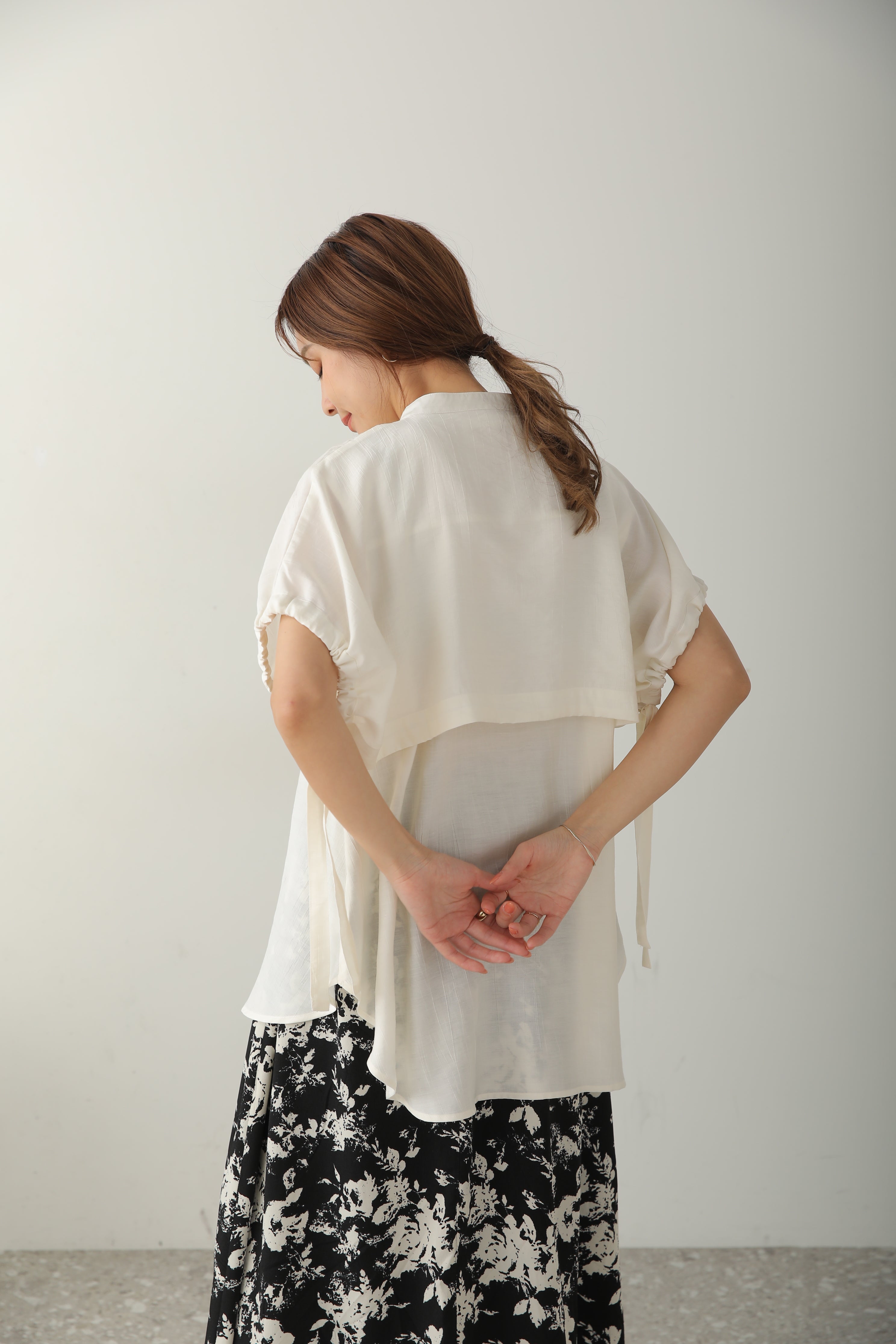 Bou Jeloud Washed Drawstring Tunic