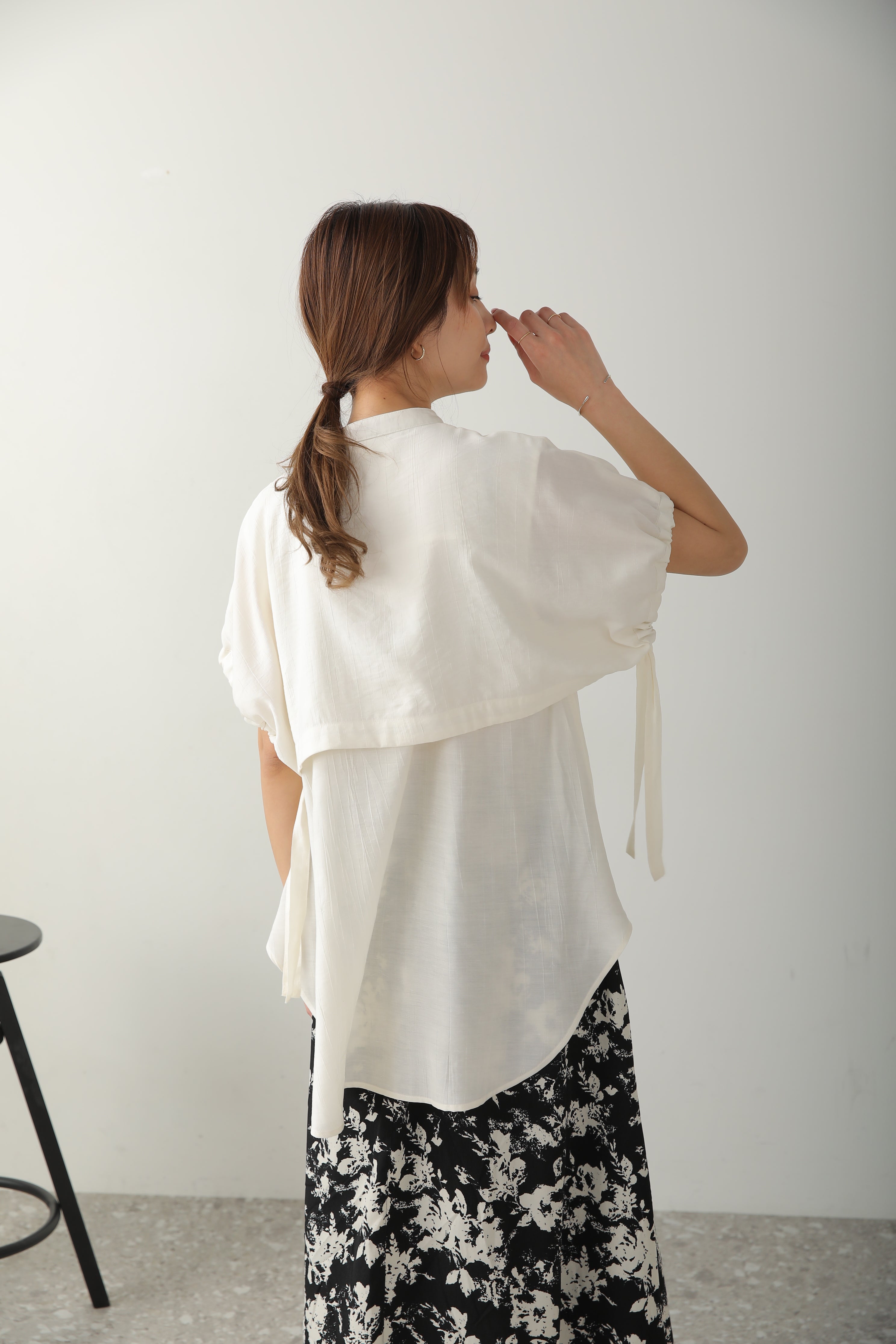 Bou Jeloud Washed Drawstring Tunic