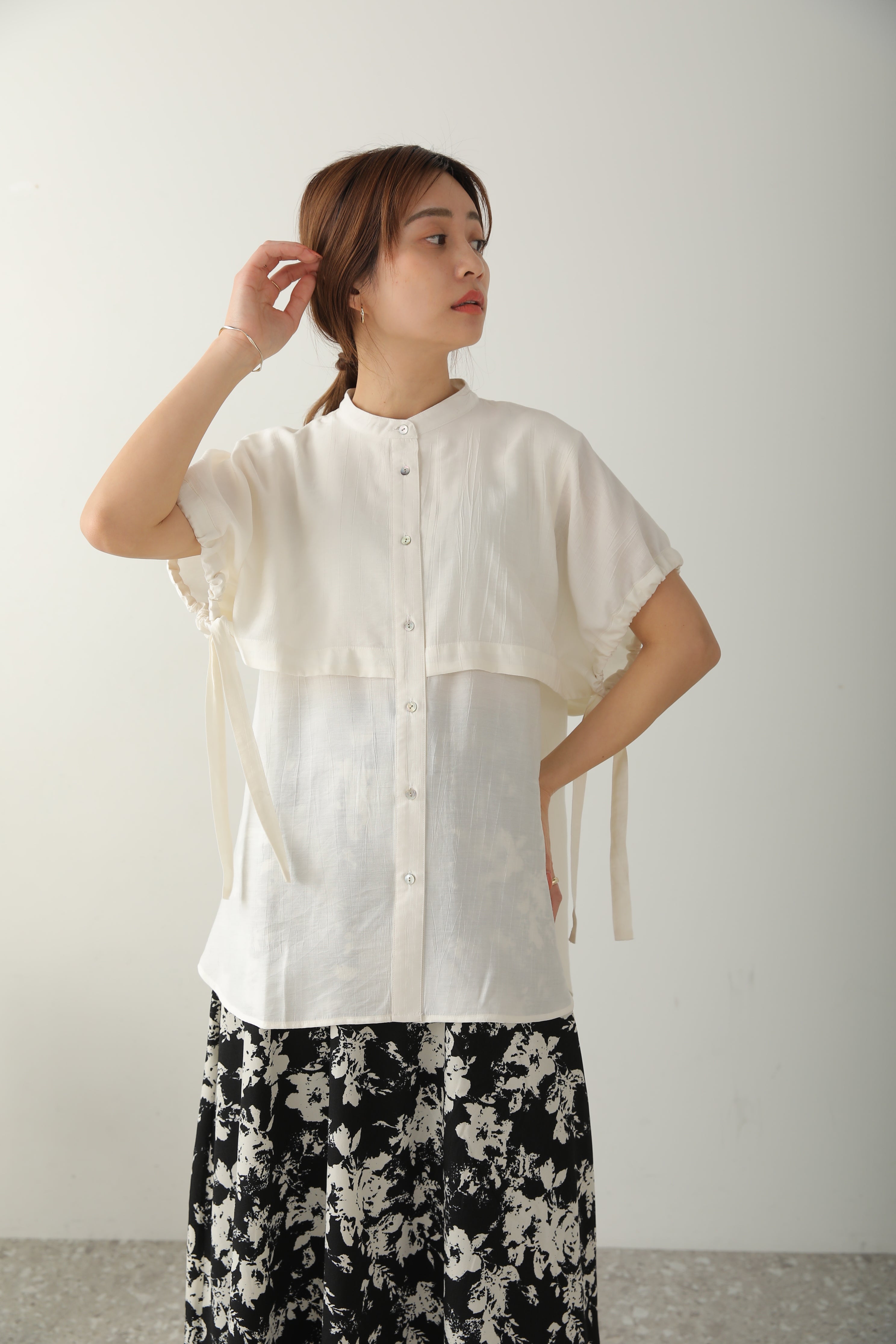 Bou Jeloud Washed Drawstring Tunic